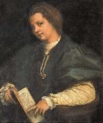 Andrea del Sarto Portrait of a Girl Sweden oil painting artist